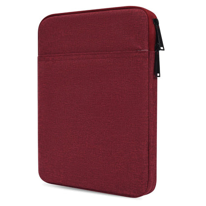Tablet Sleeve Bag for 10.9 inch New iPad 10th/ 11 inch iPad Pro / 10.2" iPad / 10.9" iPad Air 5 4/10.5 Pro Air, Samsung Galaxy Tab A8 10.5" Protective Case Pouch, Fit Apple Smart Keyboard, Wine Red