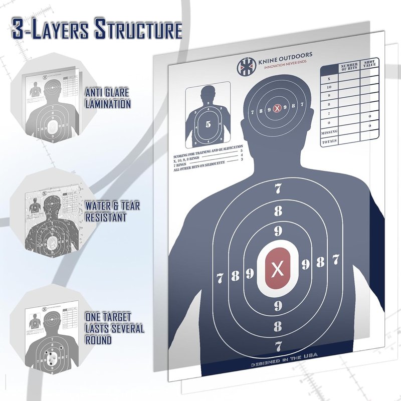 2 Pack Shooting Target Stands - Durable Adjustable Base for 23x35 Inch Paper Targets | Outdoor Use