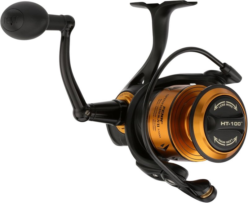 Spinning Fishing Reel - Penn Spinfisher VI with Durable Construction & Smooth Drag System