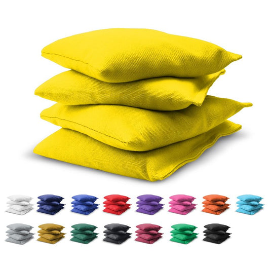 GoSports Official Regulation Cornhole Bean Bags Set (4 All Weather Bags) - 16 Colors Available