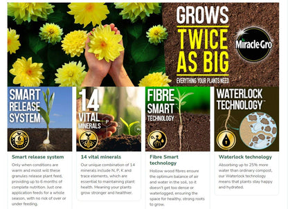 Miracle-Gro All Purpose Enriched Compost 40L