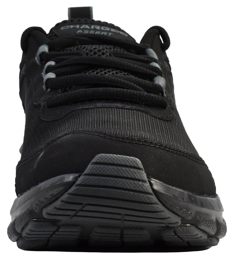 Under Armour Men's Charged Assert 9 Camo, Black/Black/Pitch Gray, 13 US