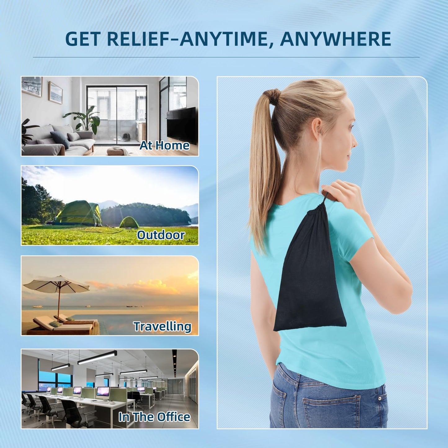 Cervical Neck Traction Device Over-The-Door,Portable Neck Stretcher,Effective Home Physical Therapy for Neck Pain Relief