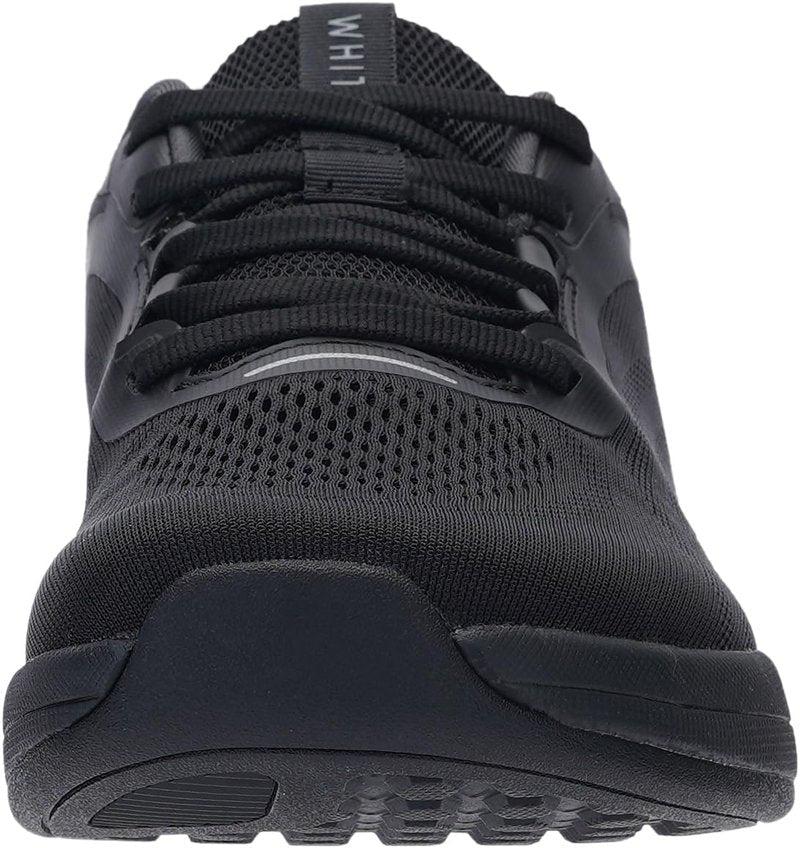 WHITIN Women's Zero Drop Wide Toe Box Road Running Shoes Width Size 11 Lightweight Slip Resistant Tennis Training Walking Sneaker Female 43 All Black