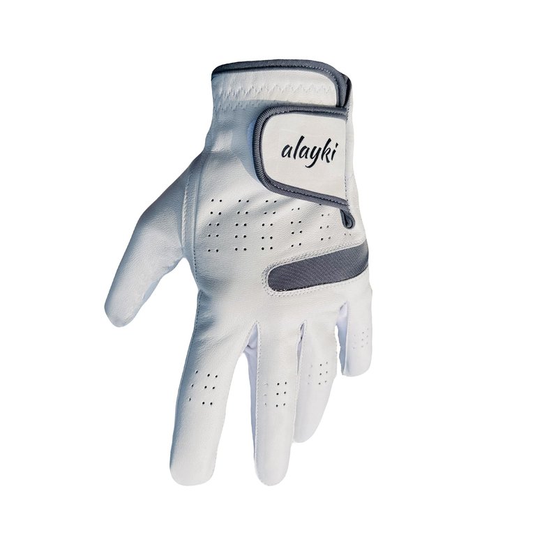 Premium Golf Glove for Left Hand - 100% Natural Sheep Leather - Superior Grip & Comfort - Lightweight, Breathable, Durable - Ideal for Golfers of All Levels - Flexible Fit for Men & Women (Large)