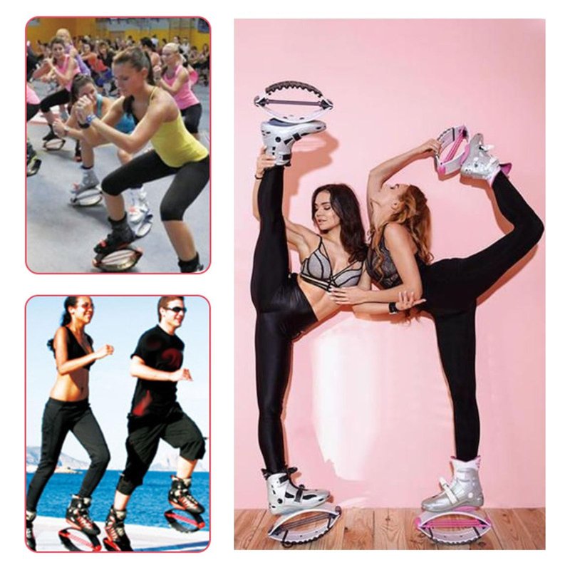 Jump Shoes for Fitness Training - Kangaroo Bounce Shoes for Men and Women, Comfortable Non-Slip Design for Home Gym Workouts, Ideal for Jumping and Aerobic Exercises