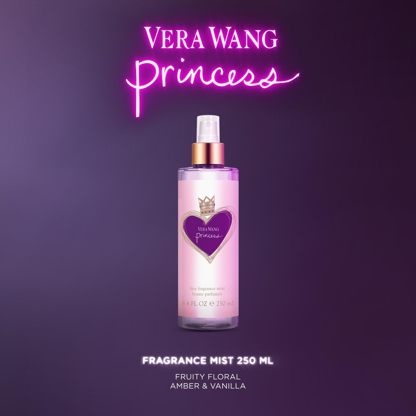 Vera Wang Princess Hair and Body Mist, 8.4 fl Oz