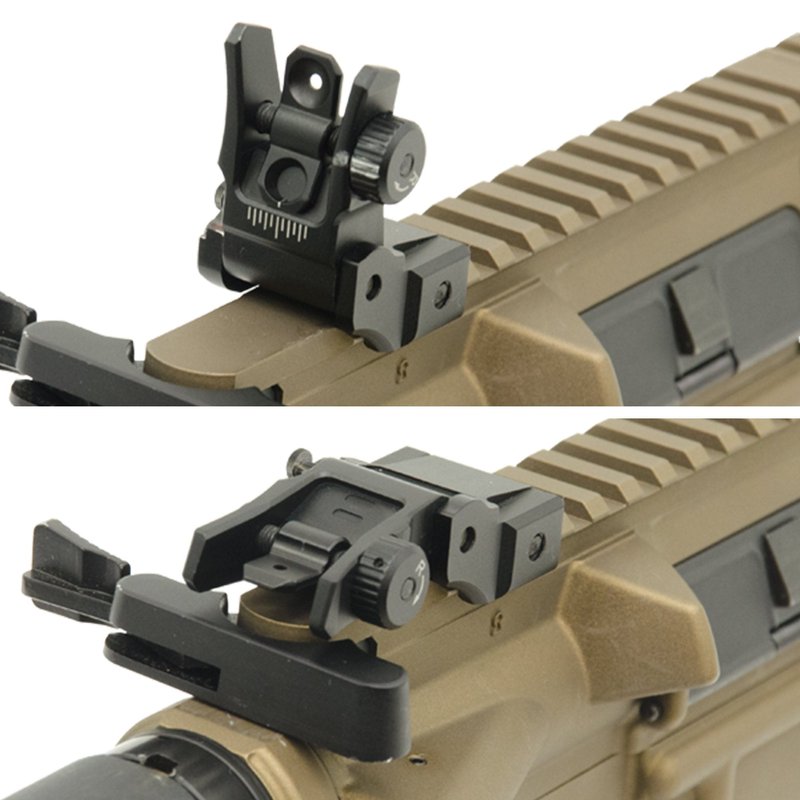 UTG Super Slim Flip-up Rear Sight