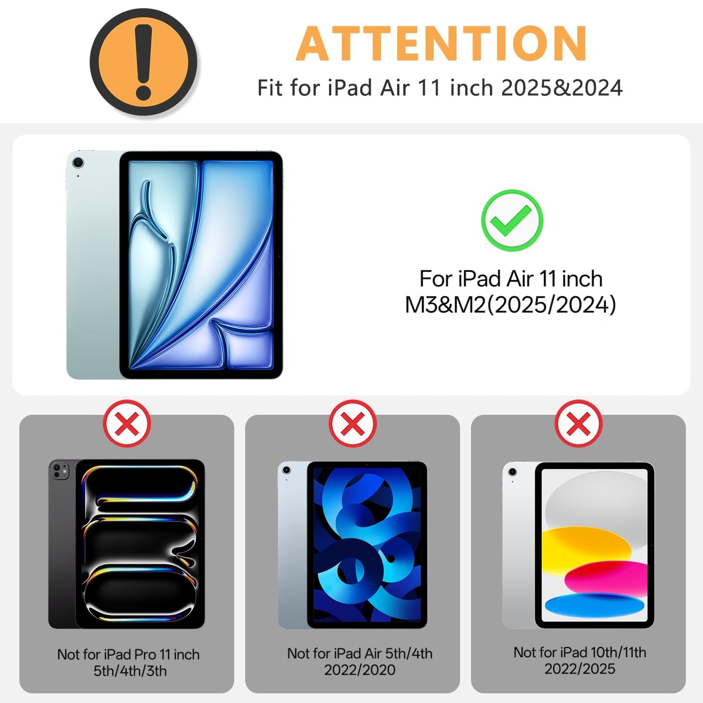 OMOTON Screen Protector for iPad Air 5th 4th Generation (Air 5/4, 10.9 Inch, 2022/2020) iPad Pro 11 Inch (2022/2021/2020/2019) Tablet - Tempered Glass, Case Friendly, Apple Pencil Compatible, 2 Pack