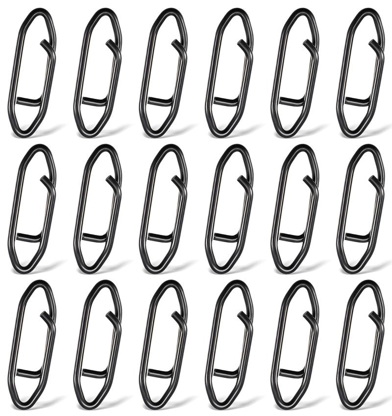Thrymme Speed Clips for Fishing Lures, 100 Pcs Speed Clips Fishing, Crankbait, Freshwater Saltwater (0.7 X 0.2 Inch)