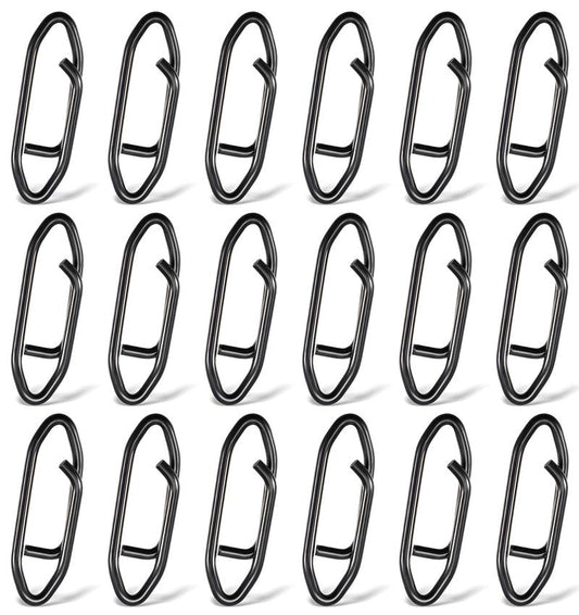Thrymme Speed Clips for Fishing Lures, 100 Pcs Speed Clips Fishing, Crankbait, Freshwater Saltwater (0.7 X 0.2 Inch)