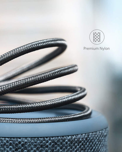 Anker Cable [2 Pack, 3FT], USB A to USB C Cable for iPhone 17 Series,Samsung Galaxy S10 S10+, LG V30, Beats Fit Pro and More (Black)