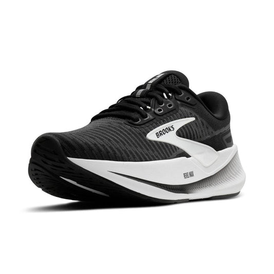 Brooks Women’s Revel Max Neutral Running & Walking Shoe - Black/Grey/White - 10 Medium