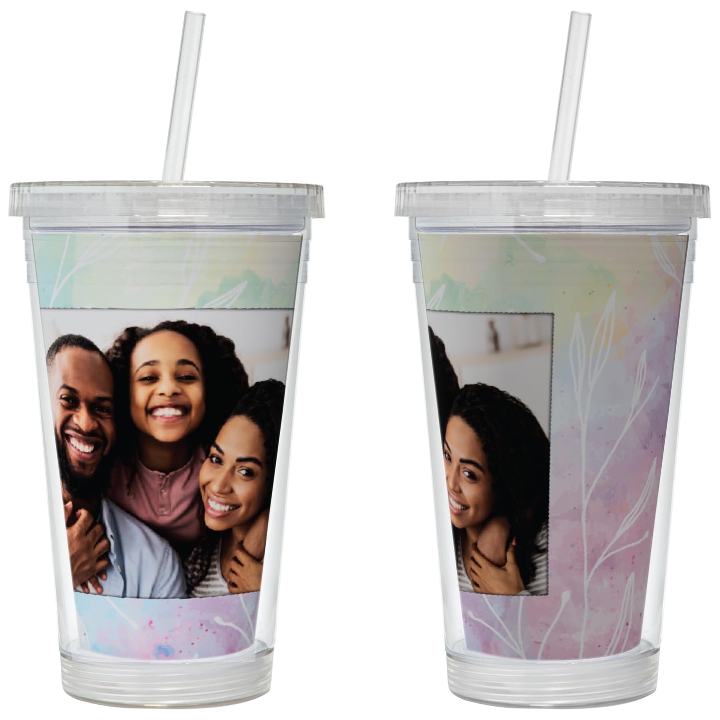 Neil Enterprises, Inc. Photo Acrylic Tumbler with Straw