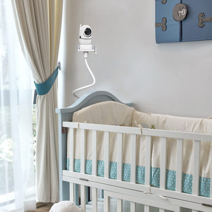 Derebir Baby Camera Holder Baby Monitor Mount Stand Compatible with HelloBaby/Blemil/jeeber/nooie/momcozy/GHB/BOIFUN/Motorola/BT/Dr.Care/Adjustable Flexible Monitor Stand Baby for Most 1/4" Camera