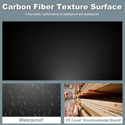 Gmaing Desk 35.4in PC Computer Desk Z Shaped Gaming Workstation Ergonomic Gaming Table with Headphone Hook for Home Office, Red