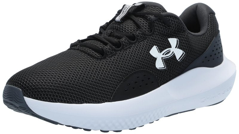 Under Armour Men's Surge 4, (002) Black/Anthracite/White, 7.5, US