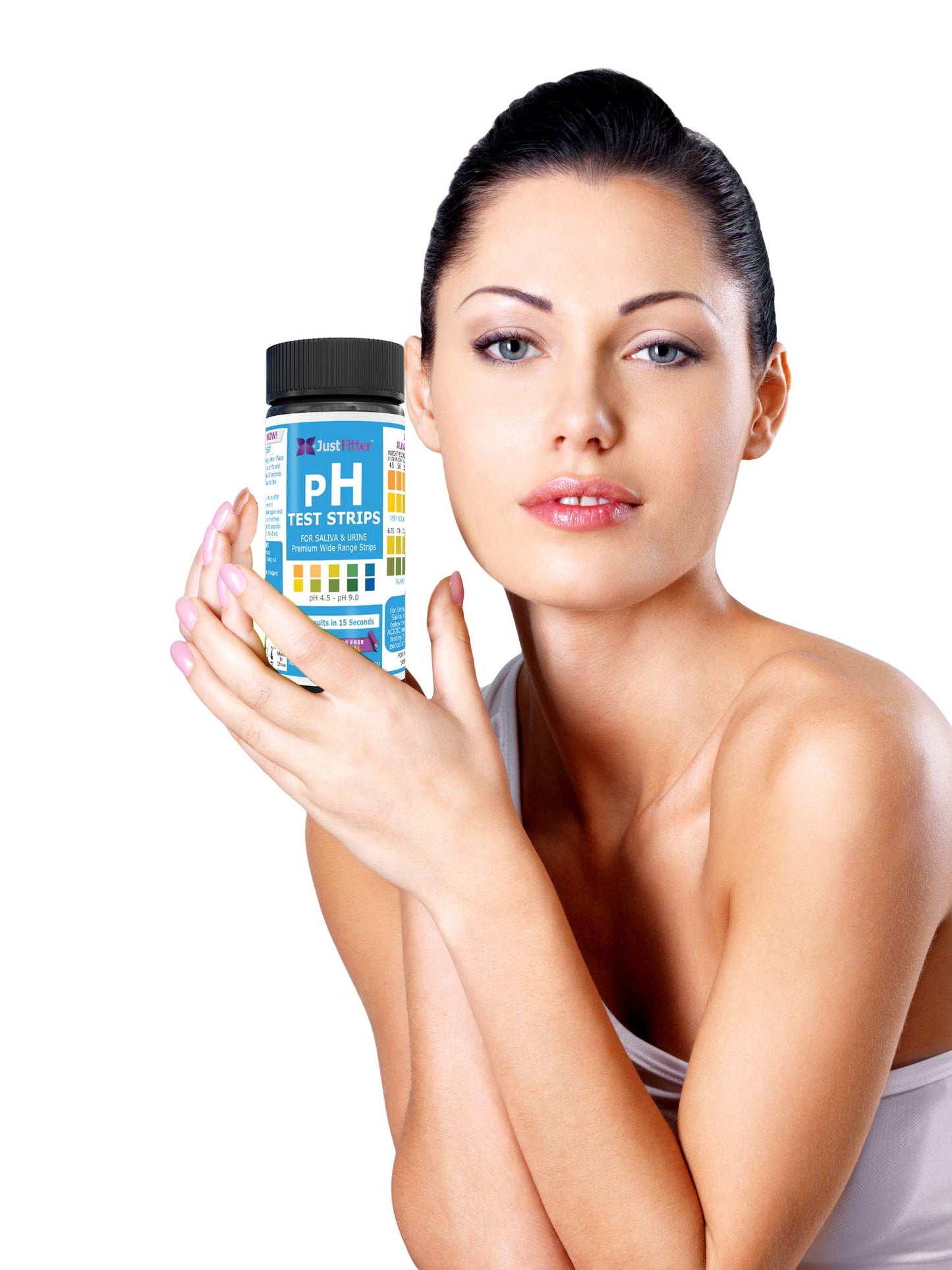 Just Fitter pH Test Strips for Testing Alkaline and Acid Levels in The Body. Track & Monitor Your pH Level Using Saliva and Urine. Get Highly Accurate Results in Seconds.