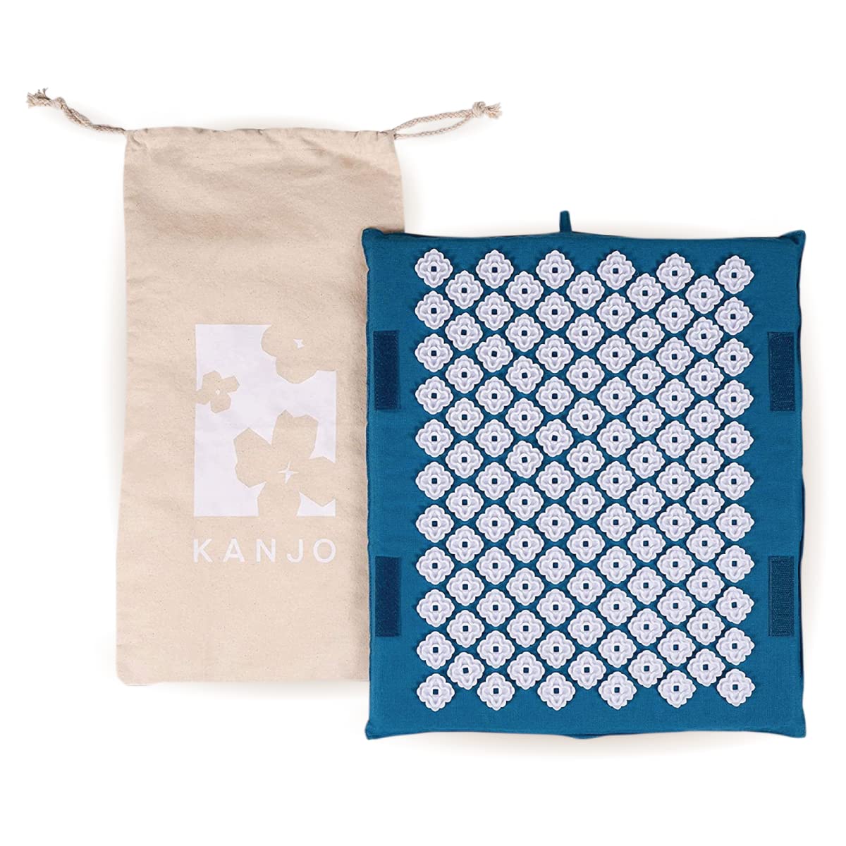 Kanjo FSA HSA Eligible Memory Foam Acupressure Foot Mat | Pressure Point & Acupressure Mat for Feet | Helps Relieve Plantar Fasciitis, Heel Pain & Arch Pain | for Use at Standing Desk