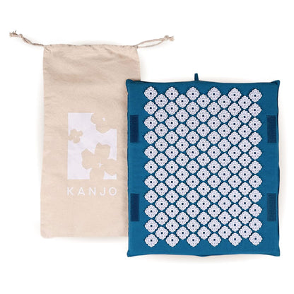 Kanjo FSA HSA Eligible Memory Foam Acupressure Foot Mat | Pressure Point & Acupressure Mat for Feet | Helps Relieve Plantar Fasciitis, Heel Pain & Arch Pain | for Use at Standing Desk