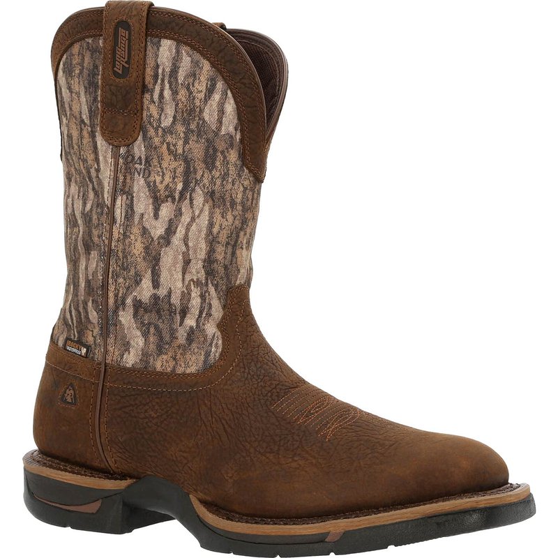 ROCKY Long Range 11" Waterproof Western Boot Size 7.5(W)