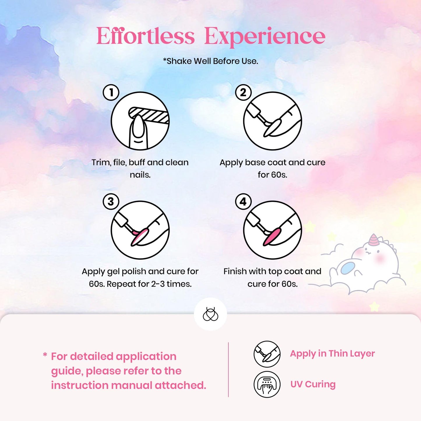 Beetles Gel Nail Polish Set,24Pcs Pink Purple Pearl Blue Shimmer Chameleon Green Colors Gel Polish Kit, 3Pcs Base Top Coat Double-ended Brush Soak off UV Nail Polish Halloween Gifts for Women