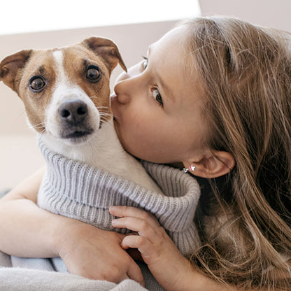 FASACCO 8-10Pairs Clip on Earrings for Girls Colorful Crystal Non-Piercied Earrings Cute Flower Heart Butterfly Pearl Clip-on Earrings