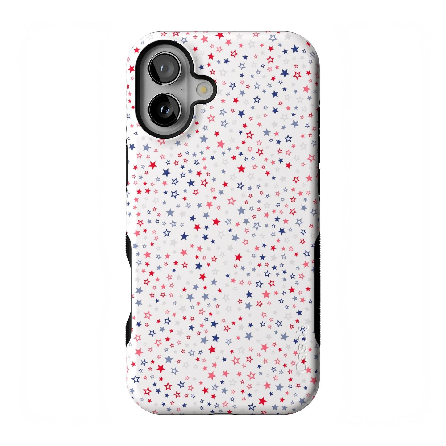 Casely iPhone 16 Case | Nantucket Cottage | Blue Hydrangea | Compatible with MagSafe | Bold Protective Design