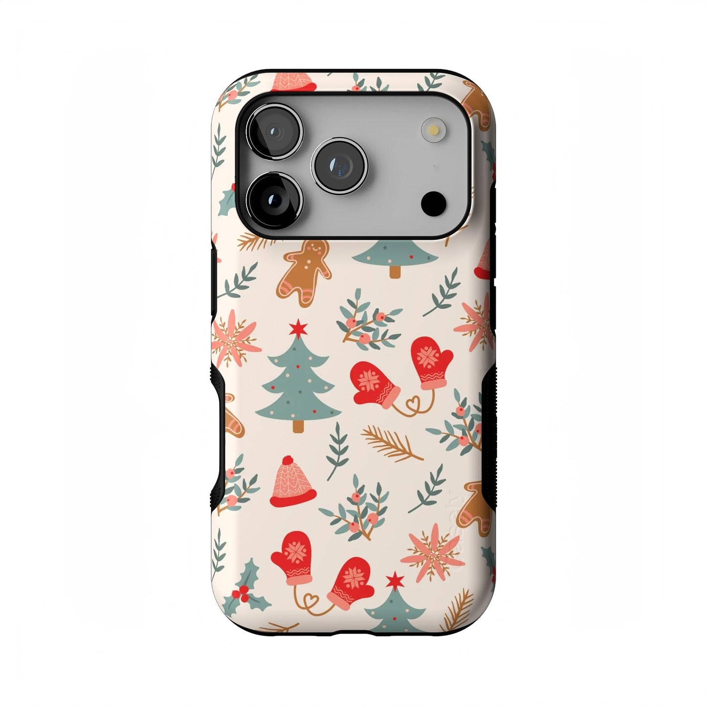 Casely iPhone 17 Pro Max Case | On The Dot | Maroon Polka Dot | Compatible with MagSafe | Bold Protective Design