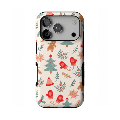 Casely iPhone 17 Pro Max Case | On The Dot | Maroon Polka Dot | Compatible with MagSafe | Bold Protective Design