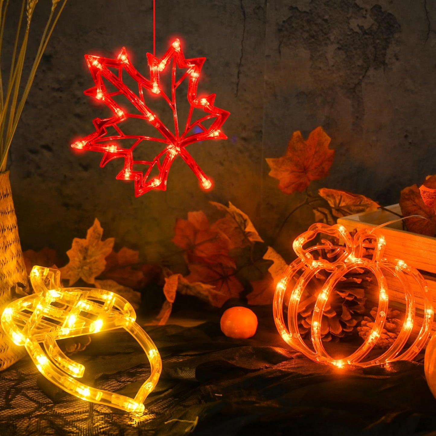 LOLStar Valentines Day Window Lights Decor with Timer, 3 Pack Battery Operated Red Heart-Shaped Window Decorations Silhouette Sucker LED Lamp Slow Fade Mode Romantic Light for 2026 Holiday Indoor Home