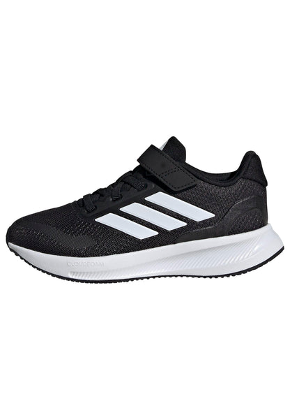 adidas RUNFALCON 5 Shoes Kids Running, Core Black/Cloud White/Cloud White, 2.5 UK