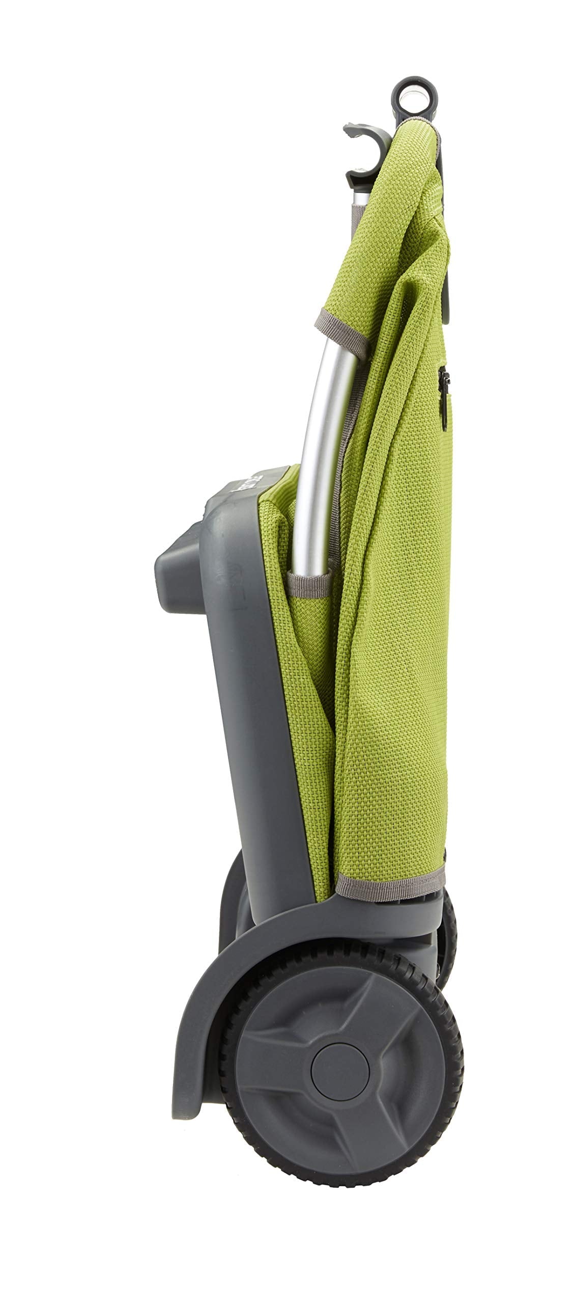 Gorilla Carts GCSS-11G-COM Collapsible Soft-Sided Folding Garden Cart, 150-Pound Capacity, Green