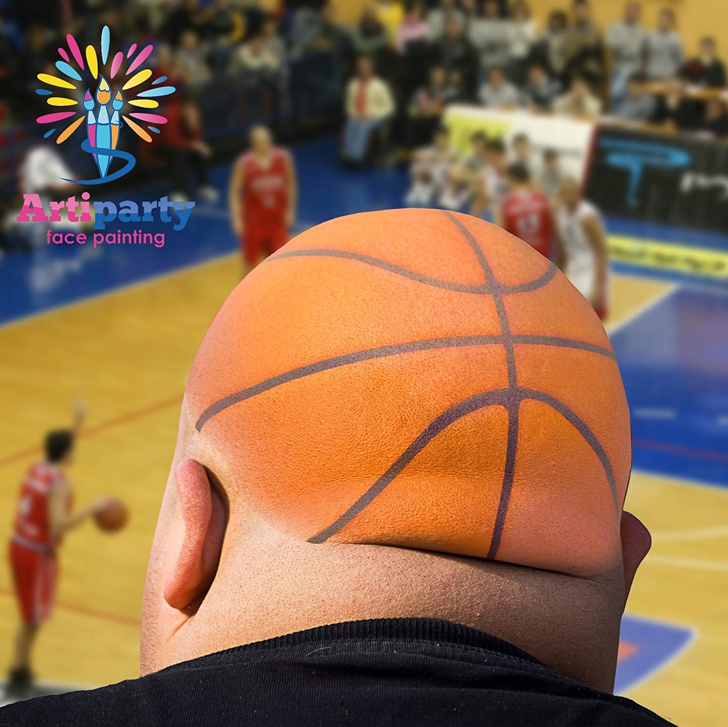 Face Paint Kit – Easy to Apply & Remove – Dermatologically Tested – Water Activated – Non-Toxic & Hypoallergenic – Professional Face Painting Kit for Kids & Adults