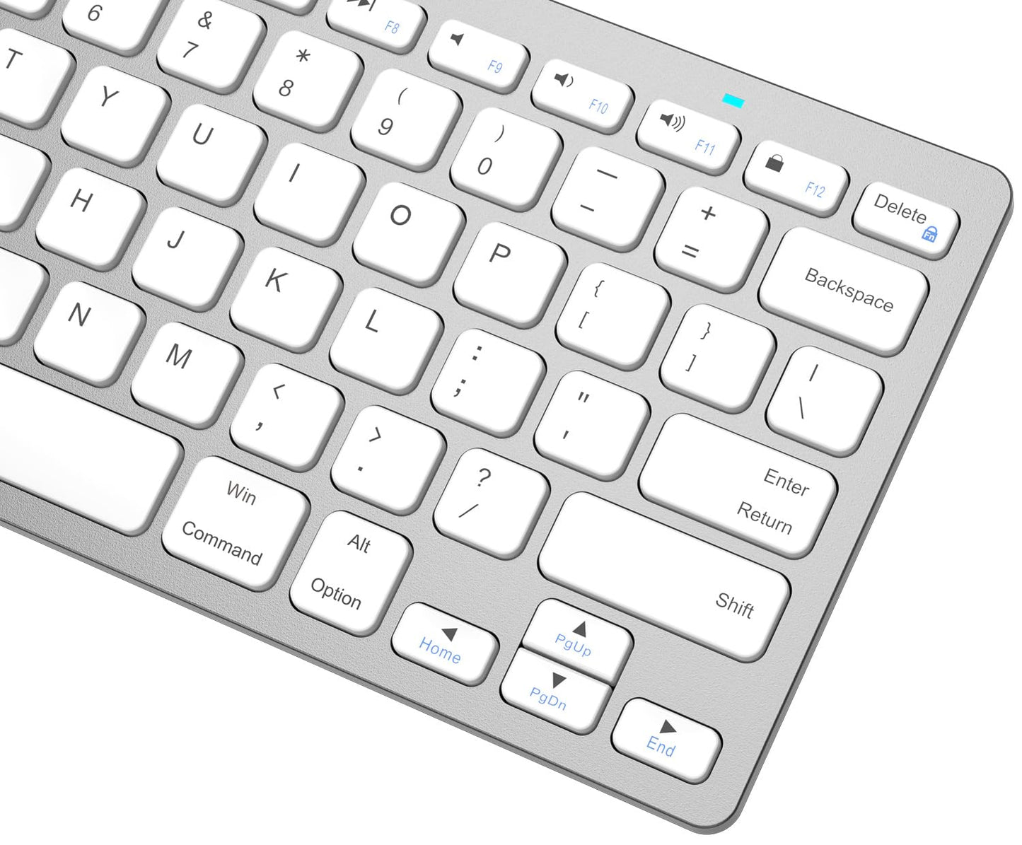 Arteck Ultra-Slim Bluetooth Keyboard Compatible with iPad 10.2-inch/iPad Air/iPad 9.7-inch/iPad Pro/iPad mini, iPhone and Other Bluetooth Enabled Devices Including iOS, Android, Windows, Black
