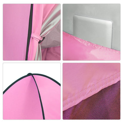 Eplze Automatic Pop Up Beach Tent Instant Portable Quick Sun Shelter for 2-3 Persons (Pink)
