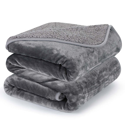Waterproof Pet Blanket for Dogs Cats - Soft Plush Pet Throw Protects Couch, Chair, Bed from Spills Stain or Pet Fur, Dog Blankets Washable, Super Large 152 x 127 cm (60 x 50 in)