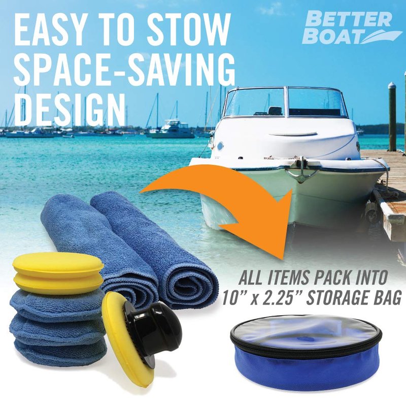 Microfiber Wax Applicator Pads, Soft Foam Hand Polish Sponges and Cloth Buffers, Bulk Waxing and Detailing Set for Boats and Cars, Polishing Application Pack