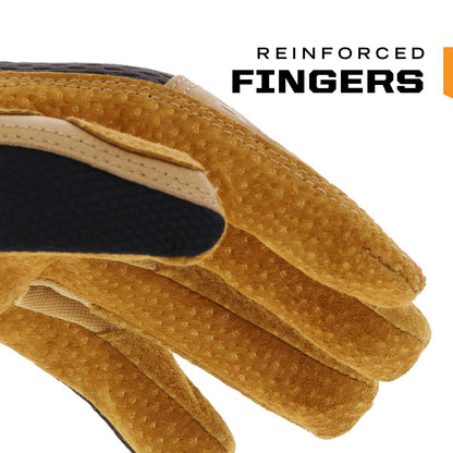 Mechanix Wear - Leather Original Gloves (Large, Brown/Black)