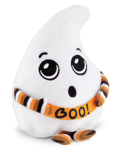 Bearington Spirit Halloween Plushies, 7 Inch Ghost Stuffed Animal Boo Plush