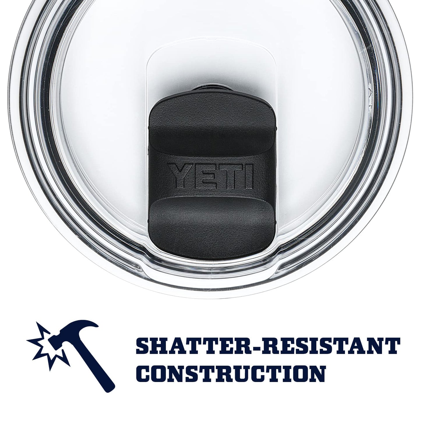 YETI Rambler 10 oz Stackable Mug, Vacuum Insulated, Stainless Steel with MagSlider Lid, Stainless