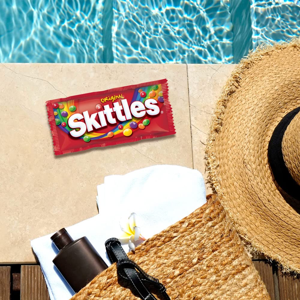 SKITTLES Candy, Original 2.17-Ounce, 36 Packs of Individually Wrapped Candy Bulk Box