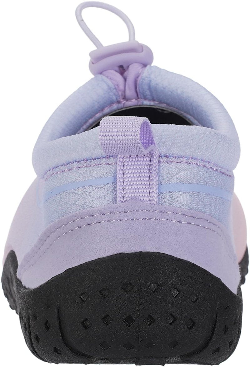 WHITIN Women's Water Shoes Aqua Barefoot Swim Beach Minimalist Size 7.5 Lightweight Ladies Surfing Boating Hiking Walking River Thick Sole Sneakers Ombre Purple 38