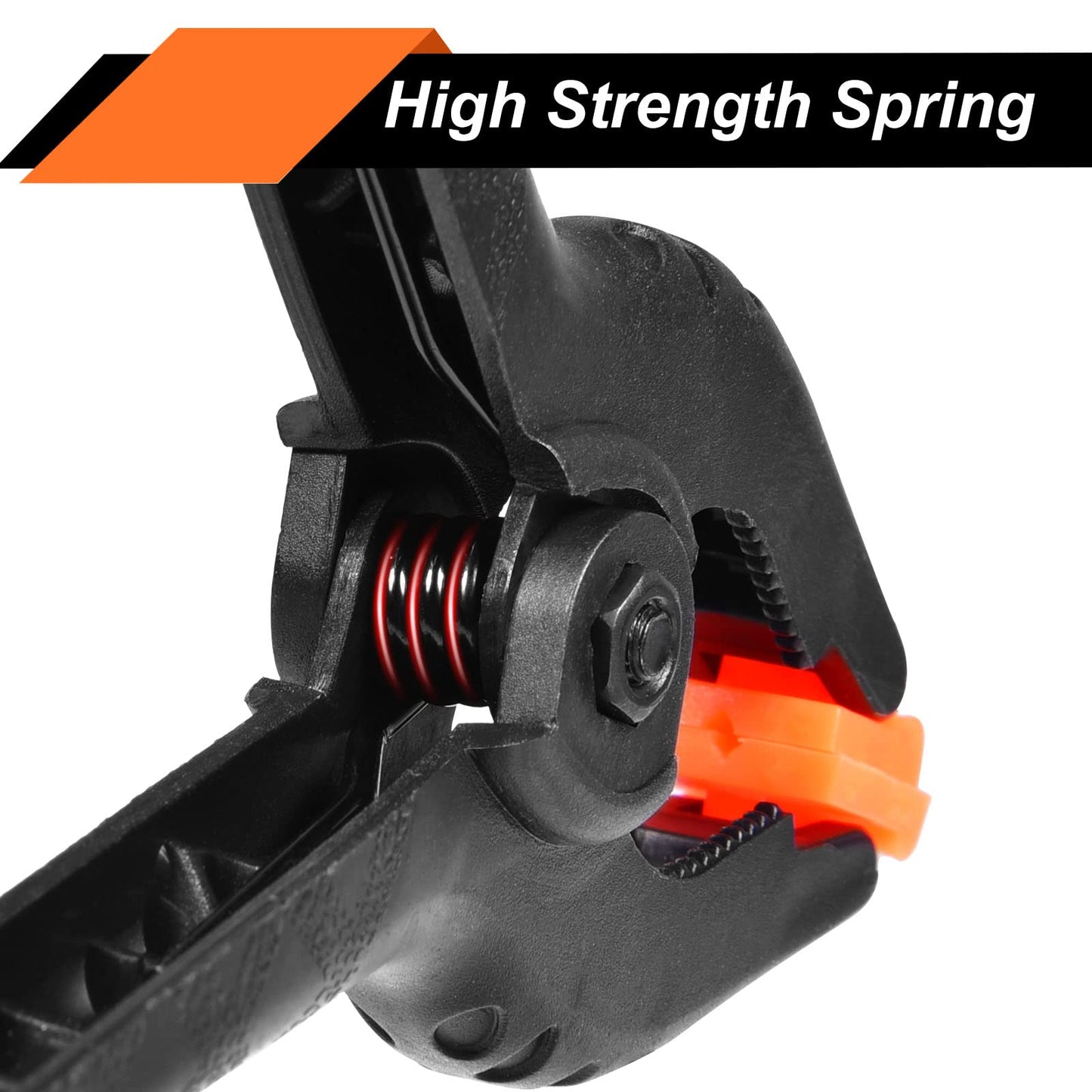 20 Packs Spring Clamps, 3.5 inch Spring Clamps Heavy Duty for Crafts and Professional Plastic Spring Clamps for Woodworking, Small Spring Clips Clamps for Backdrop Stand Photography Clamp Toresano