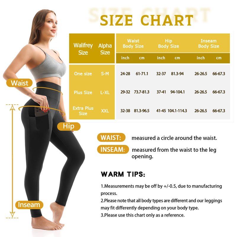 Leggings with Pockets for Women 3 Pack, High Waist Womens Leggings (Black/Grey/Navy SM)