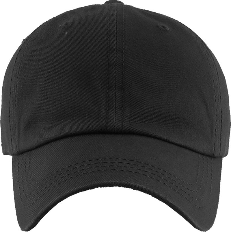 Pony-Classic BLK Classic Plain Ponytail Messy High Bun Headwear Adjustable Cotton Trucker Mesh Glitter Hat Baseball Cap (Adjustable, Black Classic)