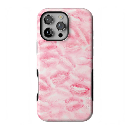 Casely iPhone 16 Pro Case | Fit Check | Neutral Checkerboard | Compatible with MagSafe | Bold Protective Design