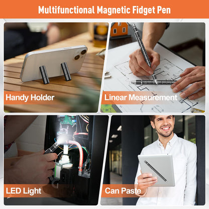 Dusor Gifts for Men, Magnetic Fidget Pen, Birthday Gifts for Men Women, Stocking Fillers for Men Kids, Mens Gifts for Christmas, Secret Santa Gifts, Dad Gifts for Him, Gifts for Teenage Girls Boys