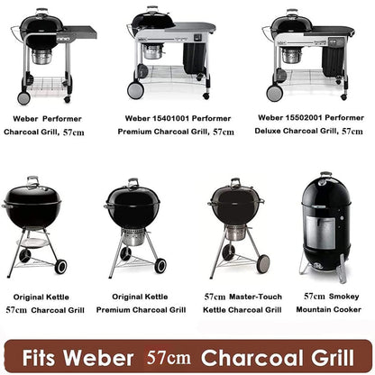 GFTIME 54,6cm Cooking Grate 7436 Grill Replacement Parts For Weber 57 CM Charcoal Grill, Grill Grid Spare Parts for Weber Kettle One-Touch Charcoal Grill