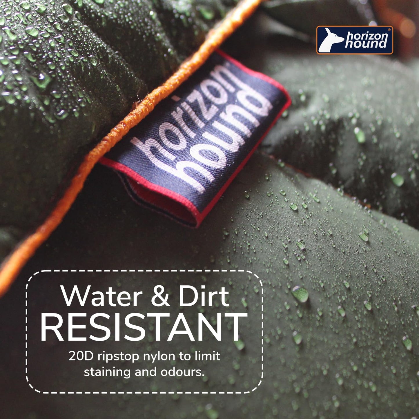 Horizon Hound Trek Down Camping Blanket - Outdoor Travel Quilt, Green | Insulated, Lightweight & Warm Gear for Sleep, Camping, Stadium, Hiking & Festivals | Water Resistant, Packable & Compact